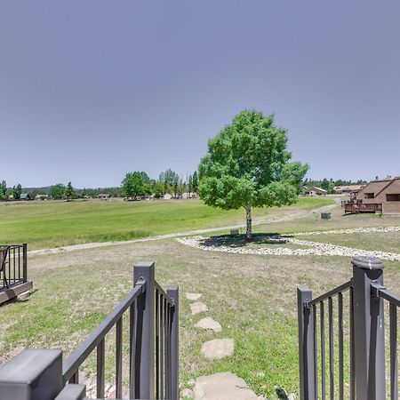 Ruidoso Golf Condo - Patio, Fire Pit And Mtn View! Kültér fotó