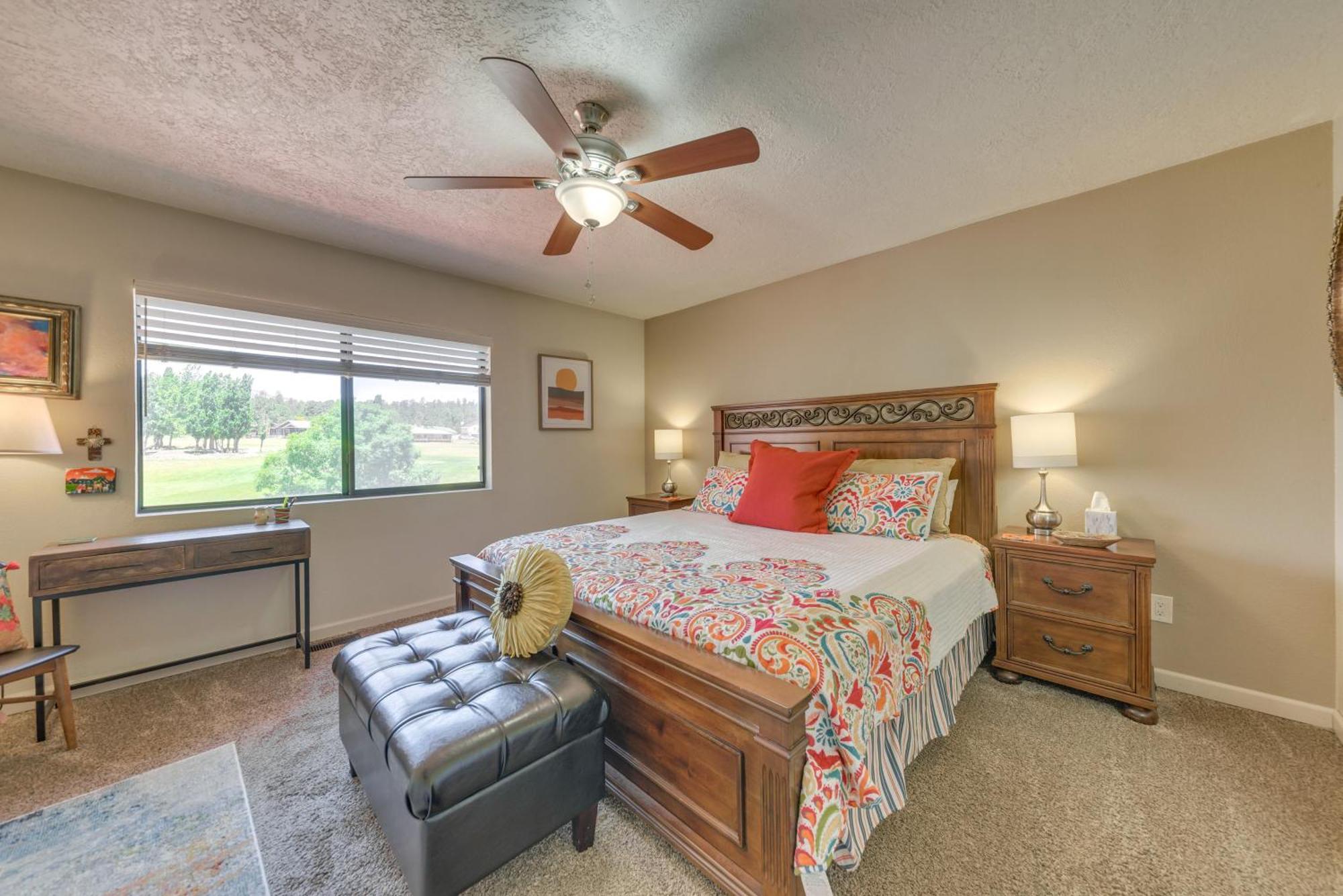 Ruidoso Golf Condo - Patio, Fire Pit And Mtn View! Kültér fotó