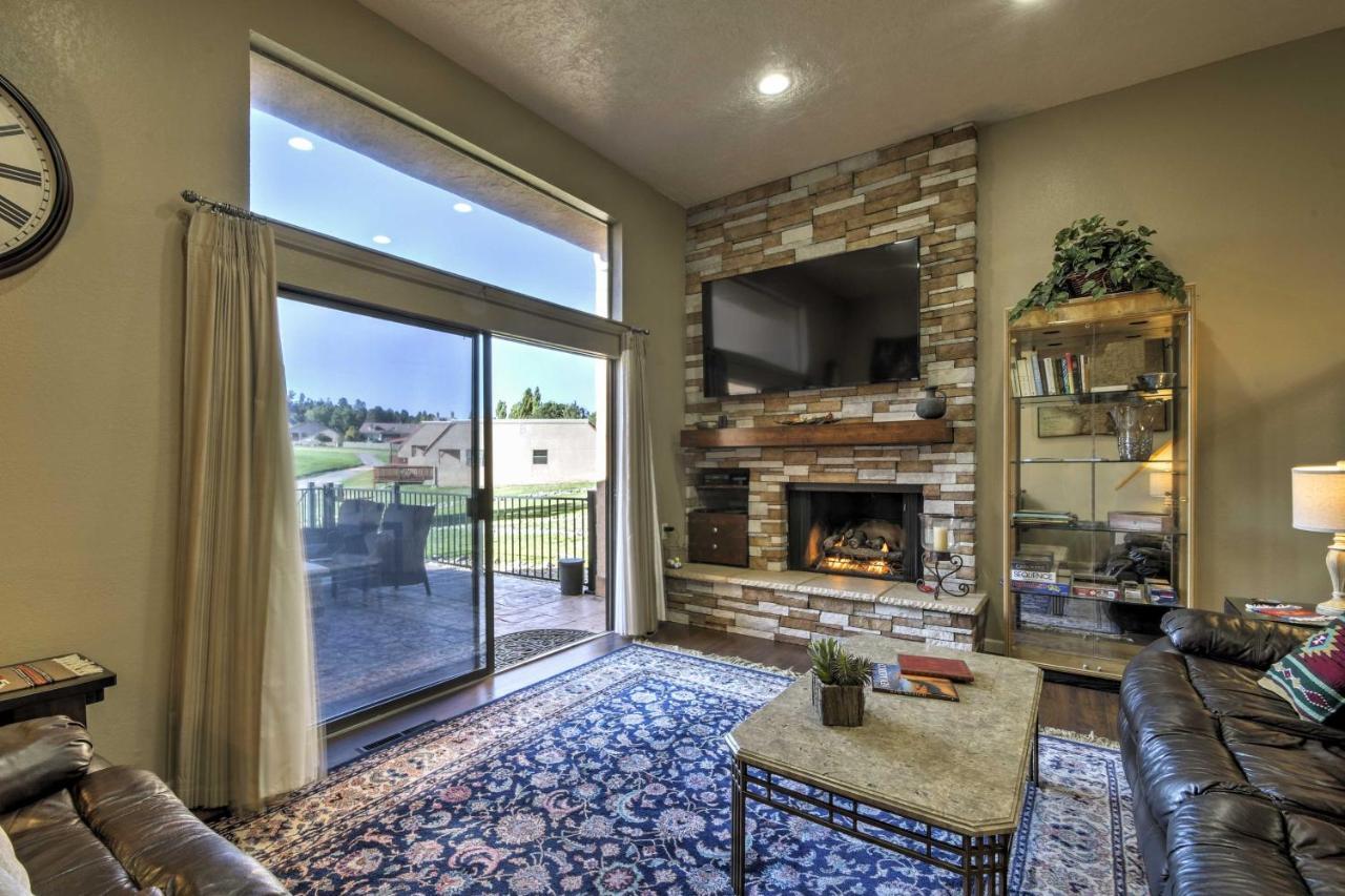 Ruidoso Golf Condo - Patio, Fire Pit And Mtn View! Kültér fotó